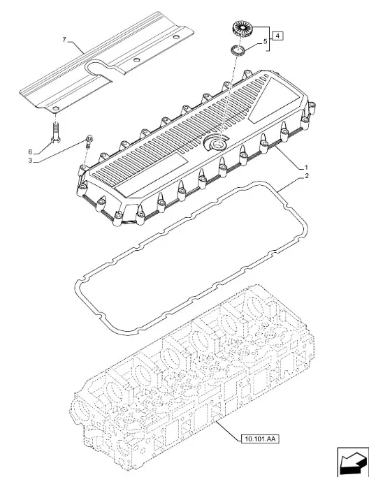 5801385868 - Теплозащитный экран